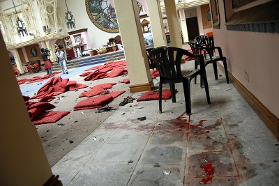 Bomb blast in Church in Nepal